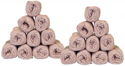 Mayflower Cotton 8/4 Garenpakket Unicolor 1489 Stofroze - 20 stuks - Mayflower Cotton 8/4 Garenpakket Unicolor 1489 Stofroze - 20 stuks