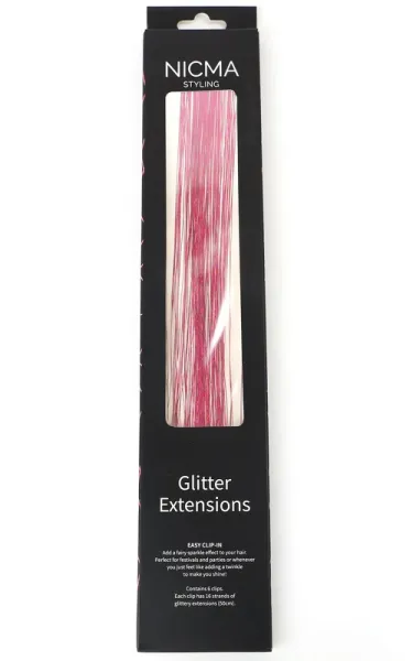 NICMA Styling Glitter Extensions - Paars