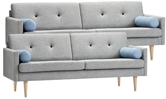 Stouby Jive bankstel 2+3 personen met MainLine Flax-stof