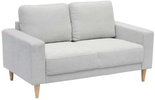 Homeville Cambridge 2-persoons stof lichtgrijs 143x80x82cm