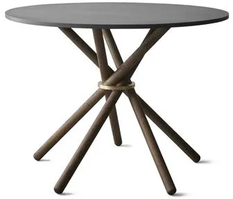 Eberhart Hector 105 Eettafel Donker Beton/Donker Eik