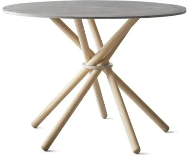 Eberhart Hector 105 Eettafel Licht Beton/Licht Eiken